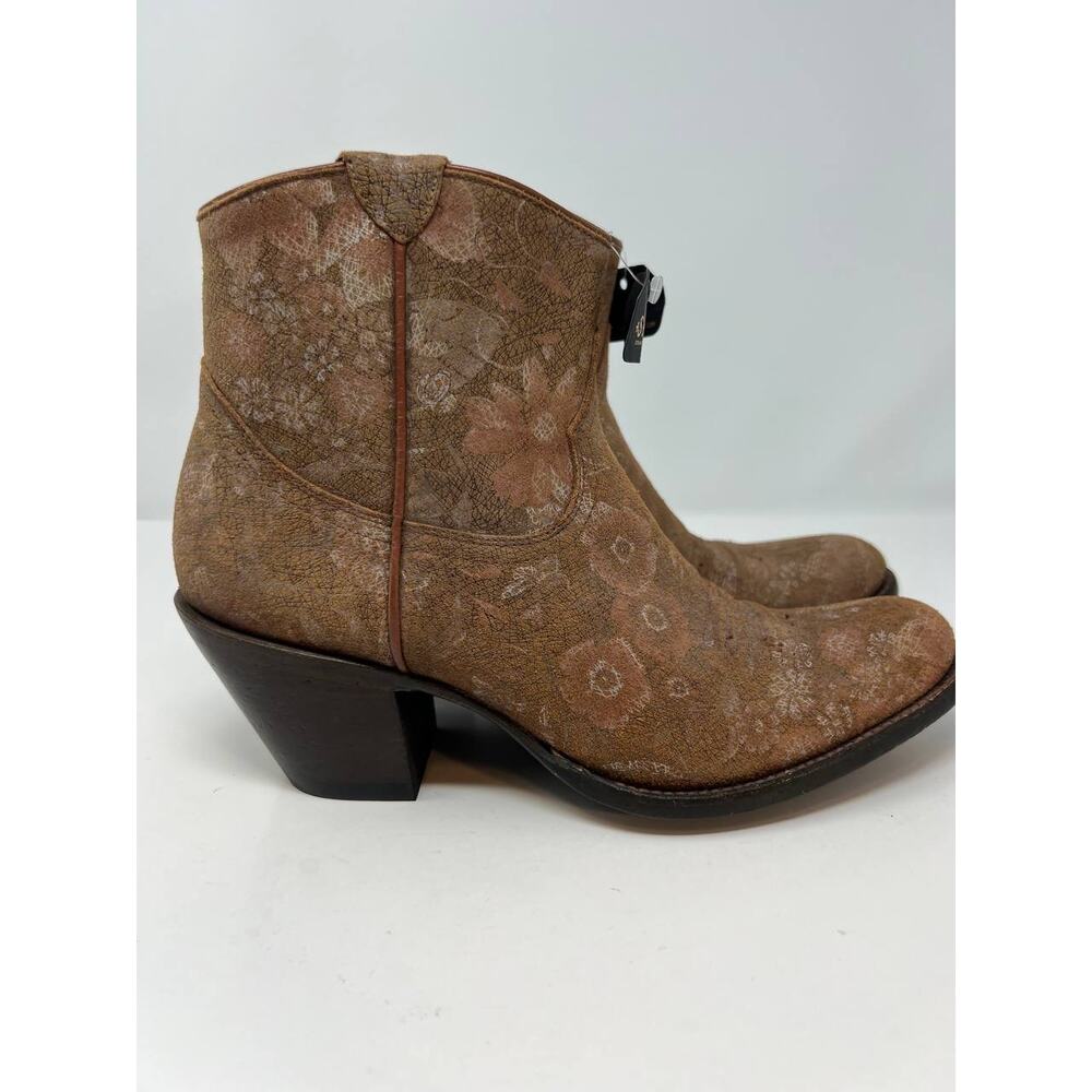 NWT Shyanne Sienna Western Ankle Boot Women's Leather 162483 Size 9155 - Picture 8 of 14